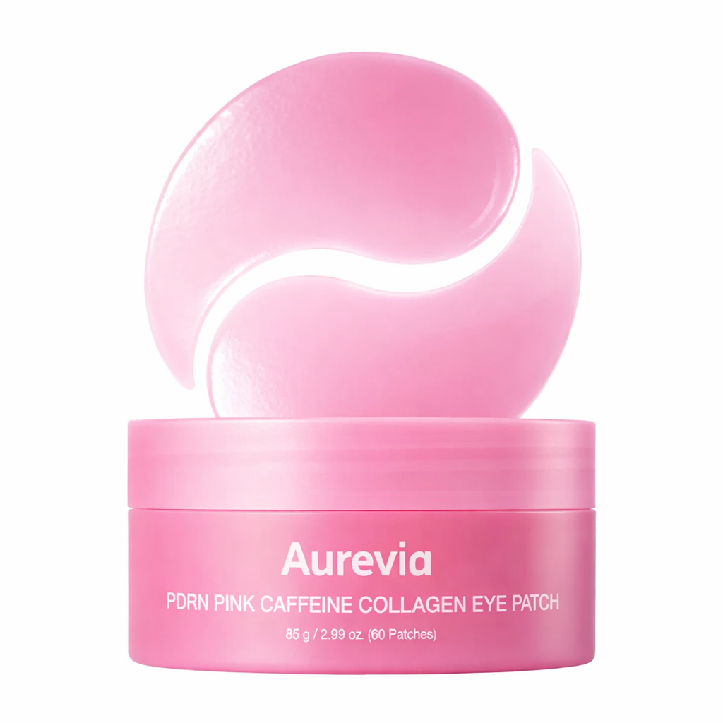 Aurevia PDRN Pink Caffeine Collagen Eye Patch.