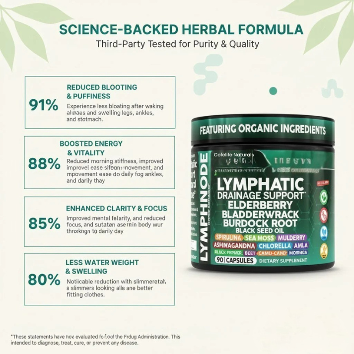 Corelife Naturals LymphDrain™ capsules