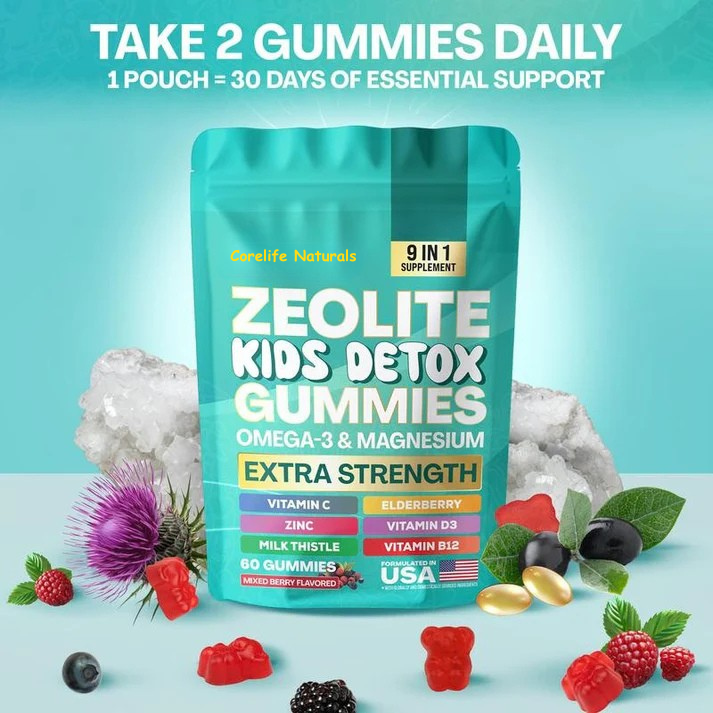 Corelife Naturals™ – Kids Heavy Metal Detox Gummies