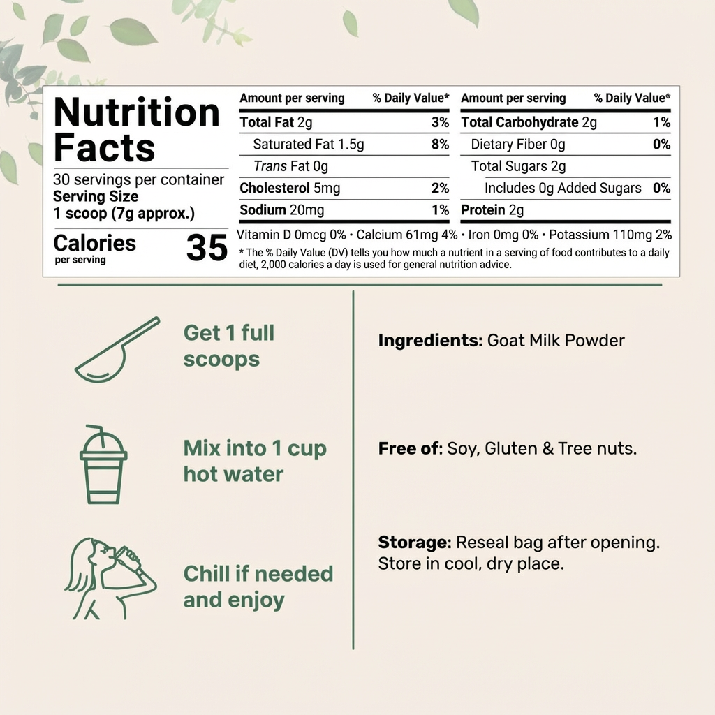 Aurevia Goat Milk Powder