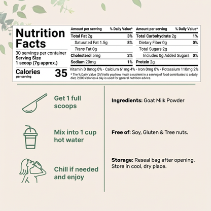 Aurevia Goat Milk Powder