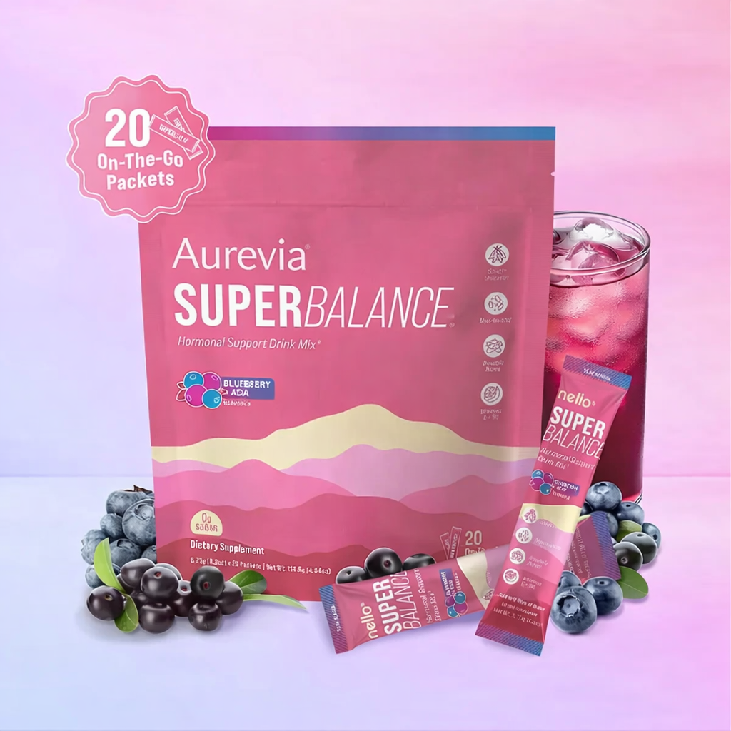 Aurevia SuperBalance – Hormone & Stress Support Drink Mix By Nello