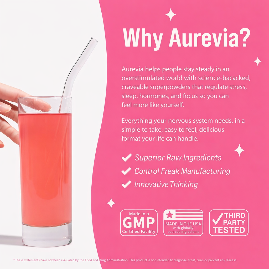 Aurevia SuperBalance – Hormone & Stress Support Drink Mix By Nello